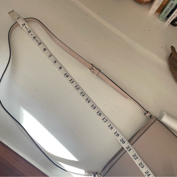 Kate Spade Sadie North Sourh Peony Blossom Saffiano Leather Crossbody Bag NWOT - Picture 10 of 11